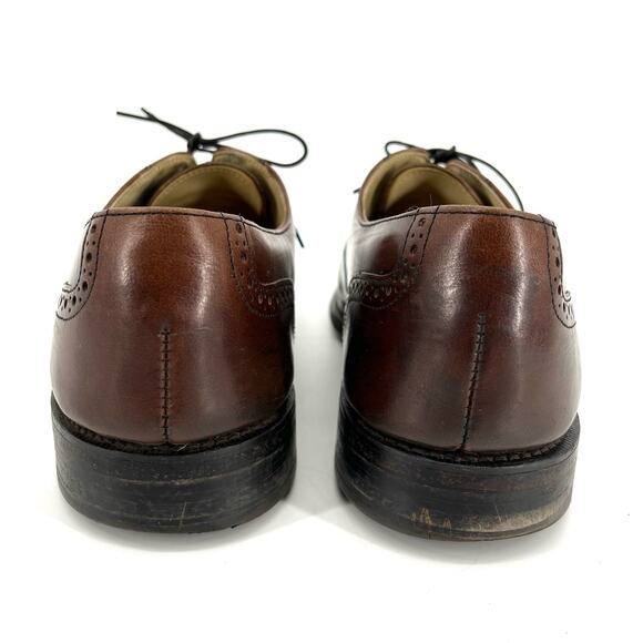 Bostonian Impression Mens Wingtip Brown Leather Oxford shoes‎ (22022) Size 9.5 main image 10